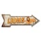 Signmission Lions Arrow Decal Funny Home Decor 18in Wide D-A-999771 - alternate 1